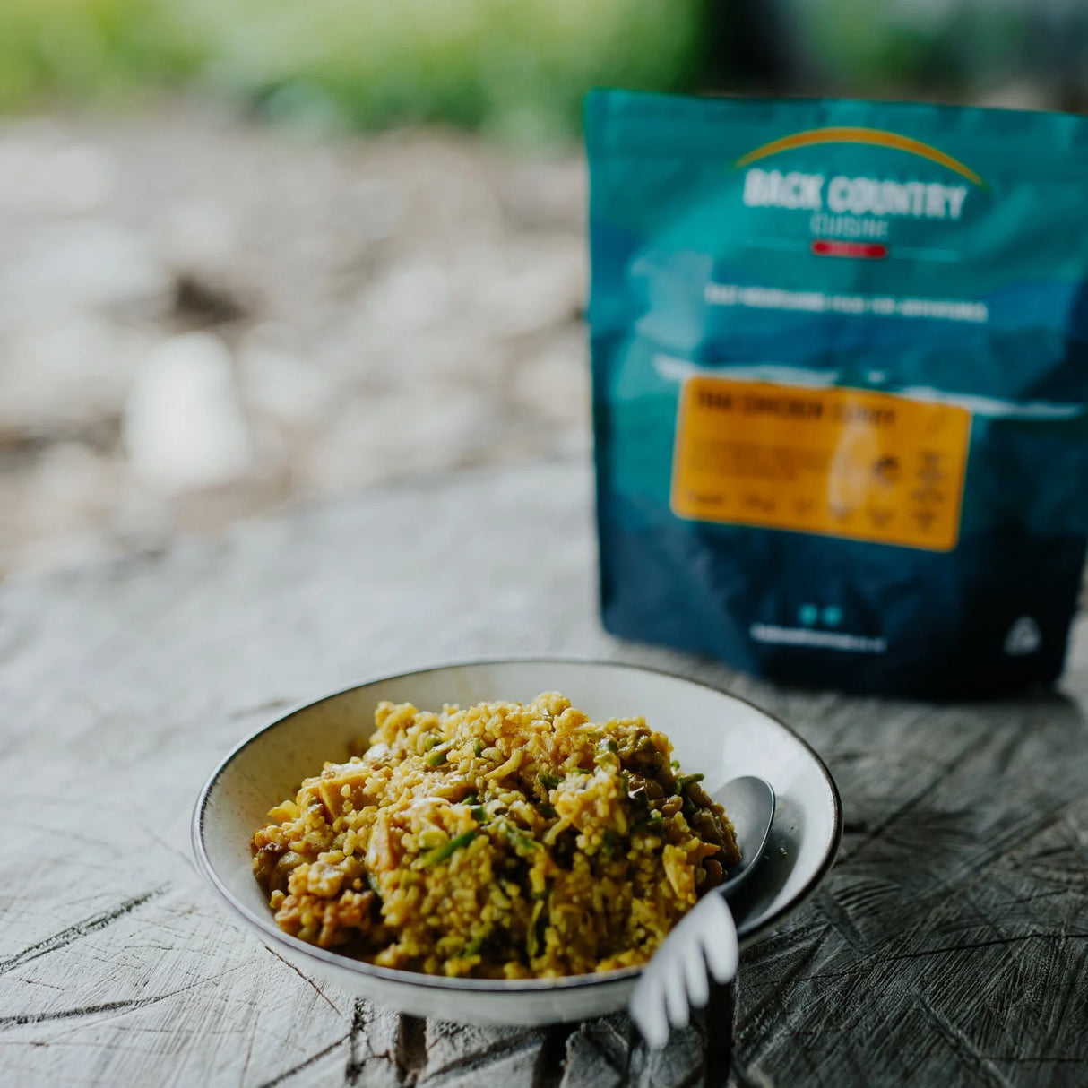 BACK COUNTRY CUISINE THAI CHICKEN CURRY FREEZE-DRY MEAL