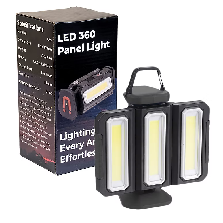 AUS RV LED 360 3 PANEL LANTERN