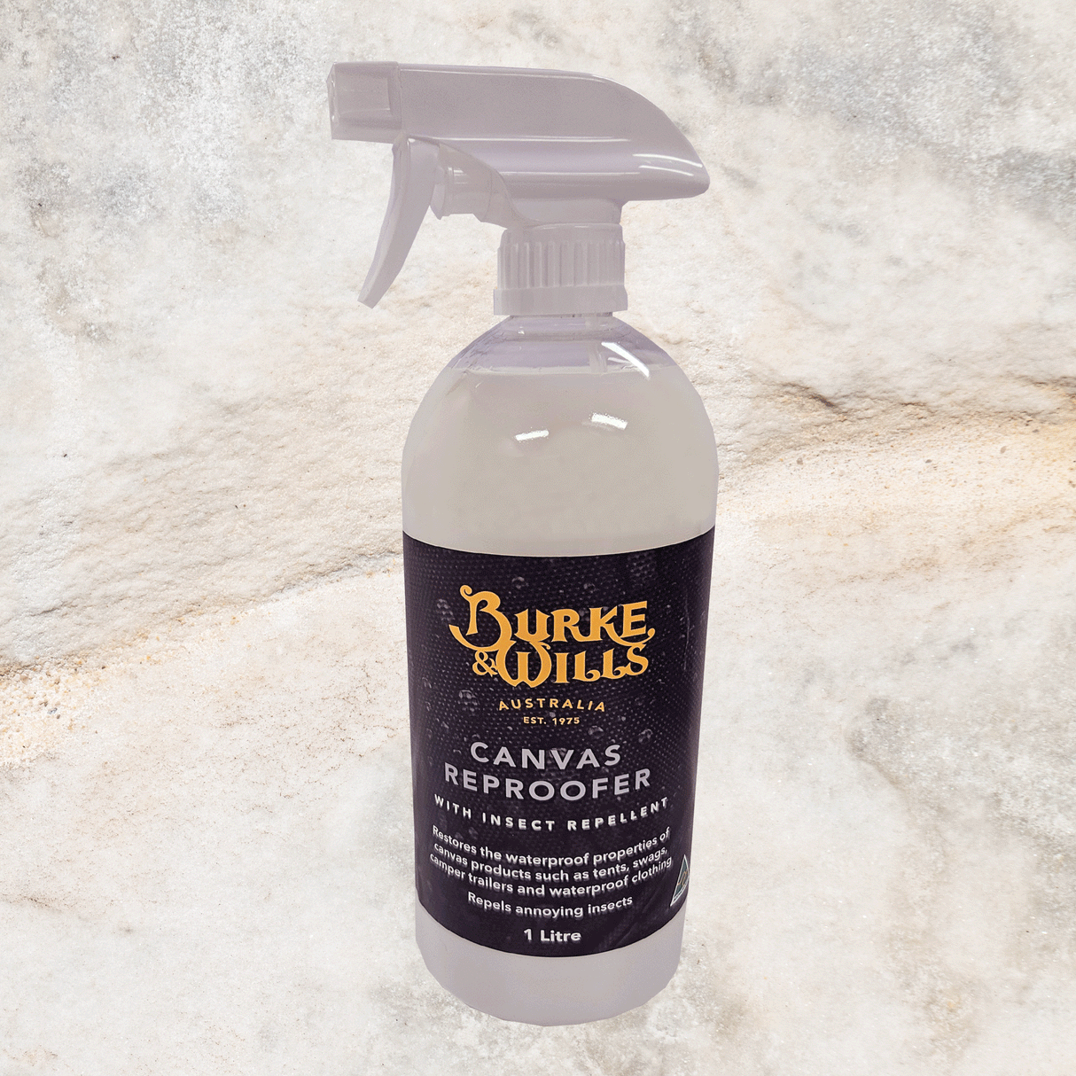 BURKE AND WILLS CANVAS REPROOFING SPRAY 1L