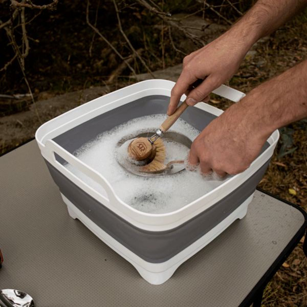 SUPEX COLLAPSIBLE 9LT SINK WITH DRAINER