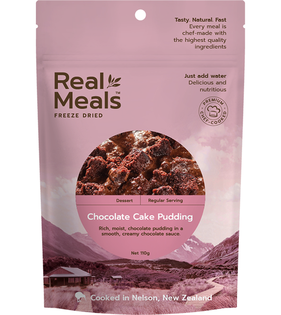 REAL MEALS CHOCOLATE CAKE PUDDING 110G