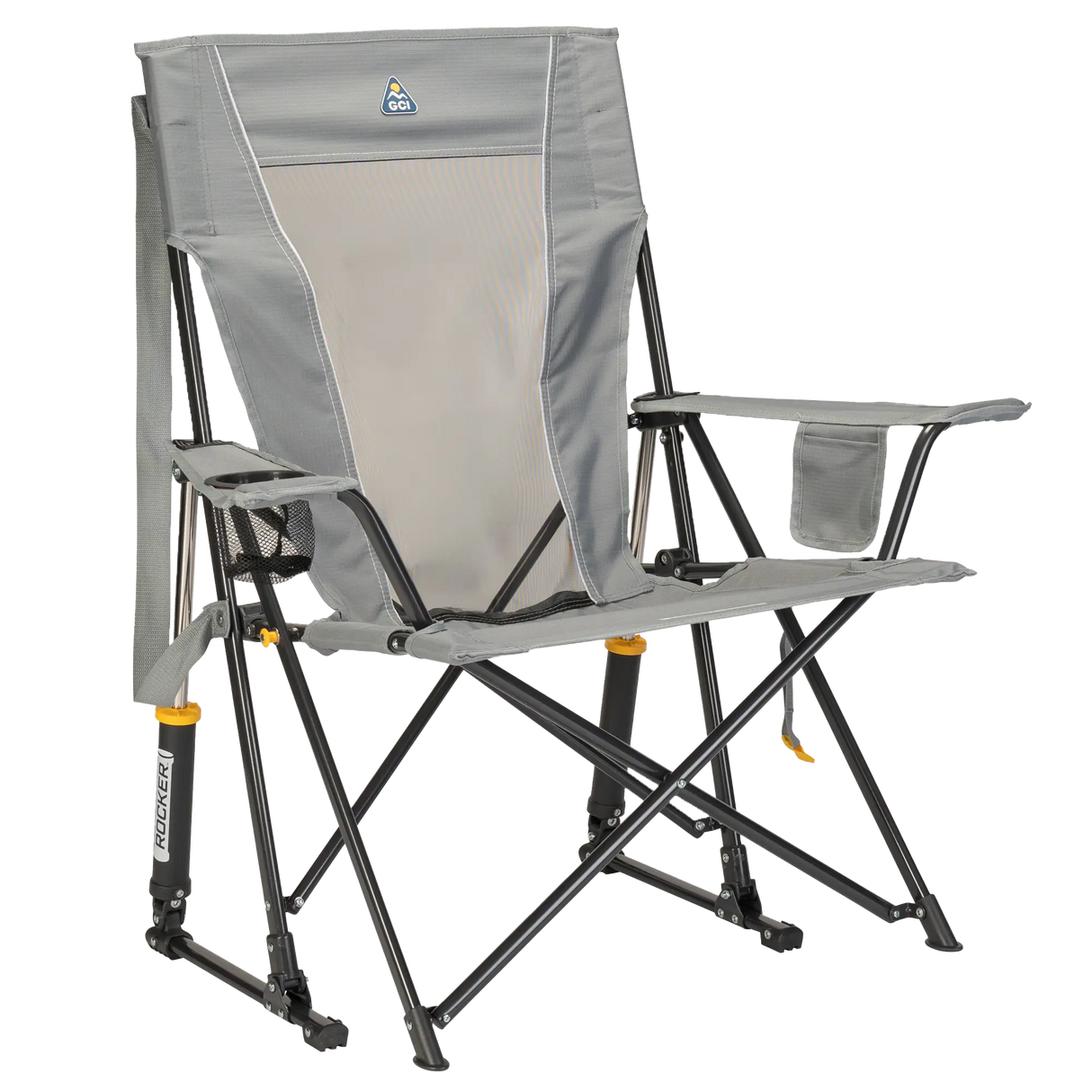 GCI OUTDOOR COMFORT PRO ROCKER CAMPING CHAIR PORTABLE FOLDING ROCKING CHAIR