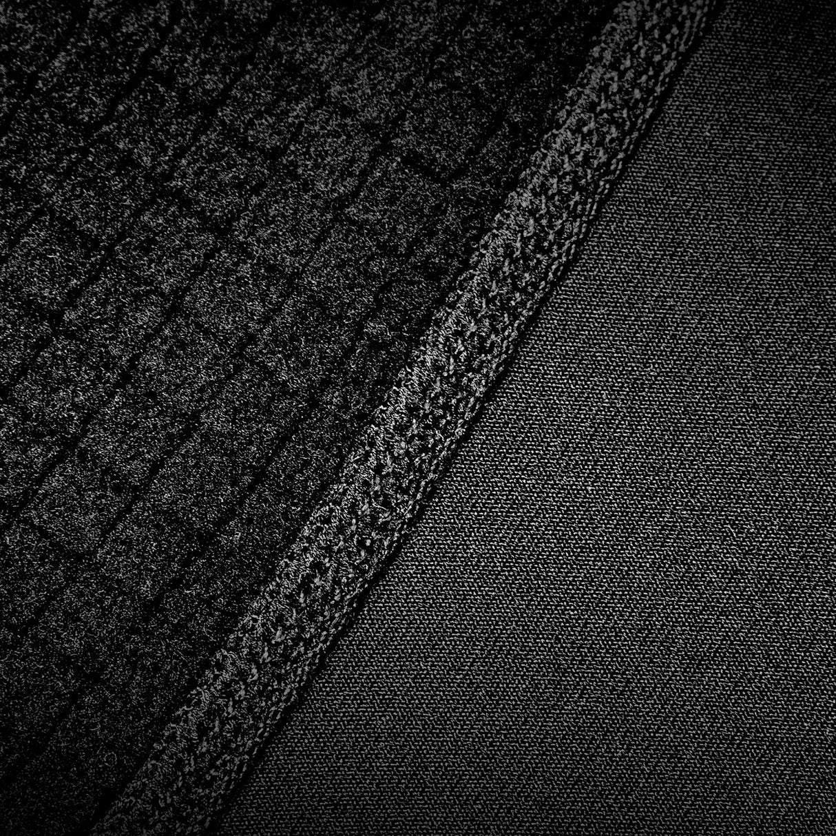 HUNTERS ELEMENT CORE+ LONG SLEEVE ZIP TOP BLACK THERMAL