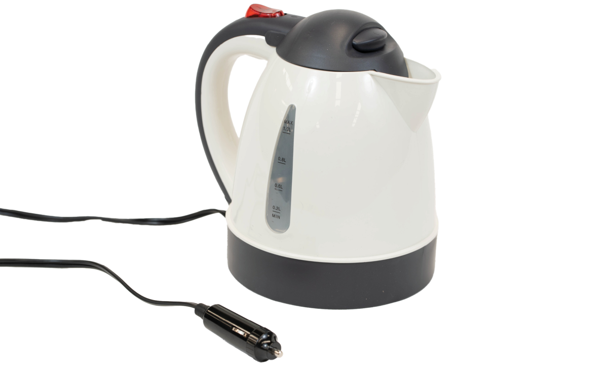 12V TRAVEL KETTLE 1L WHITE