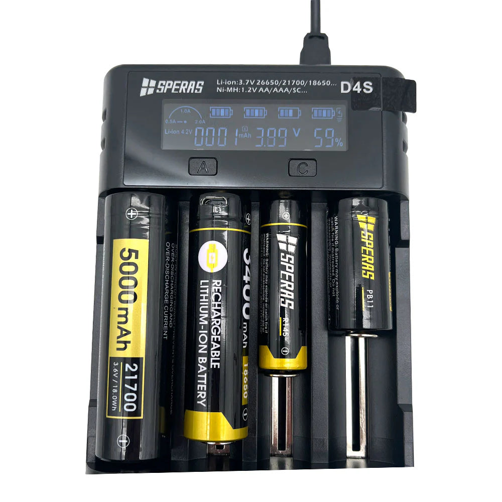 SPERAS D4S BATTERY CHARGER