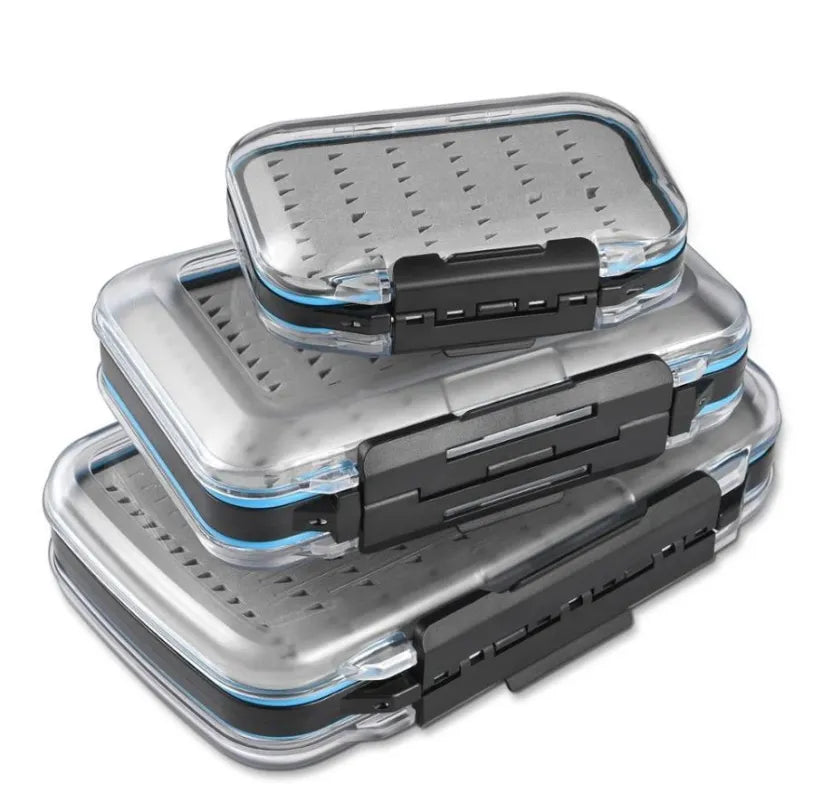 TODDS FLY FISHING BOX DOUBLE CLEAR MEDIUM