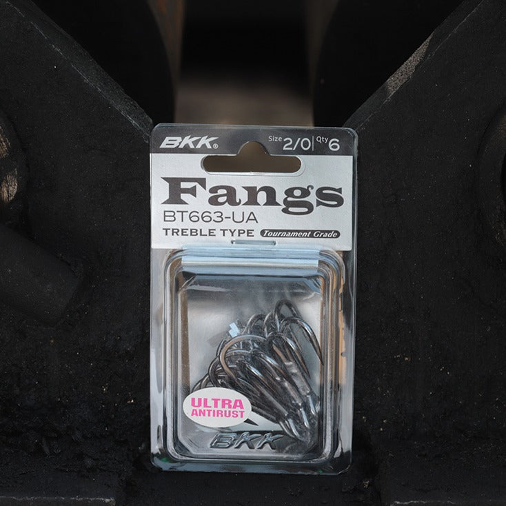 BKK FANGS 63-AU TREBLE HOOKS