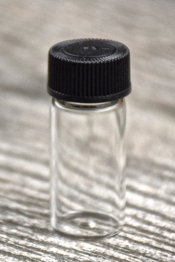 BJK PROSPECTORS GLASS VIAL