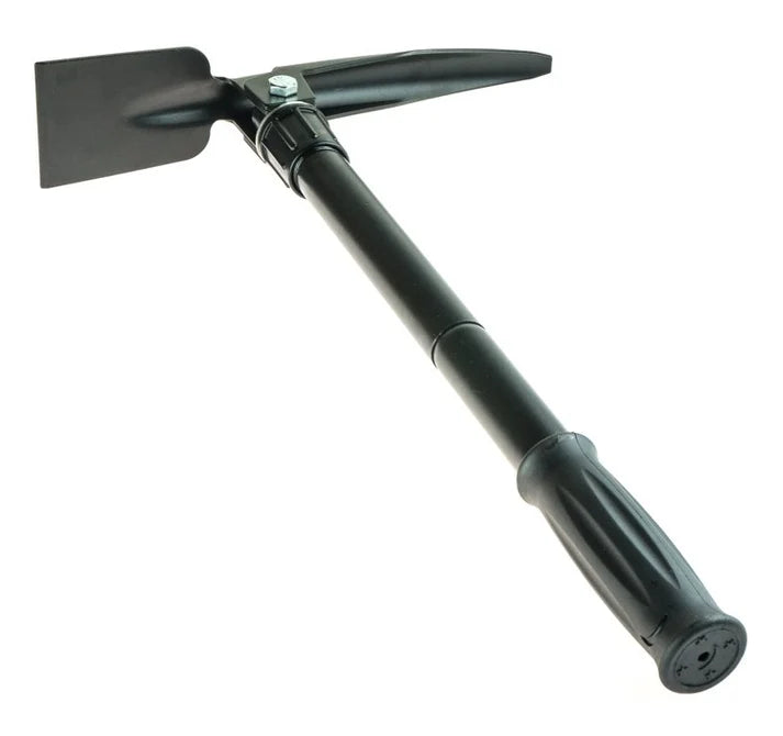 Folding Prospector's Pick With Carrying Case