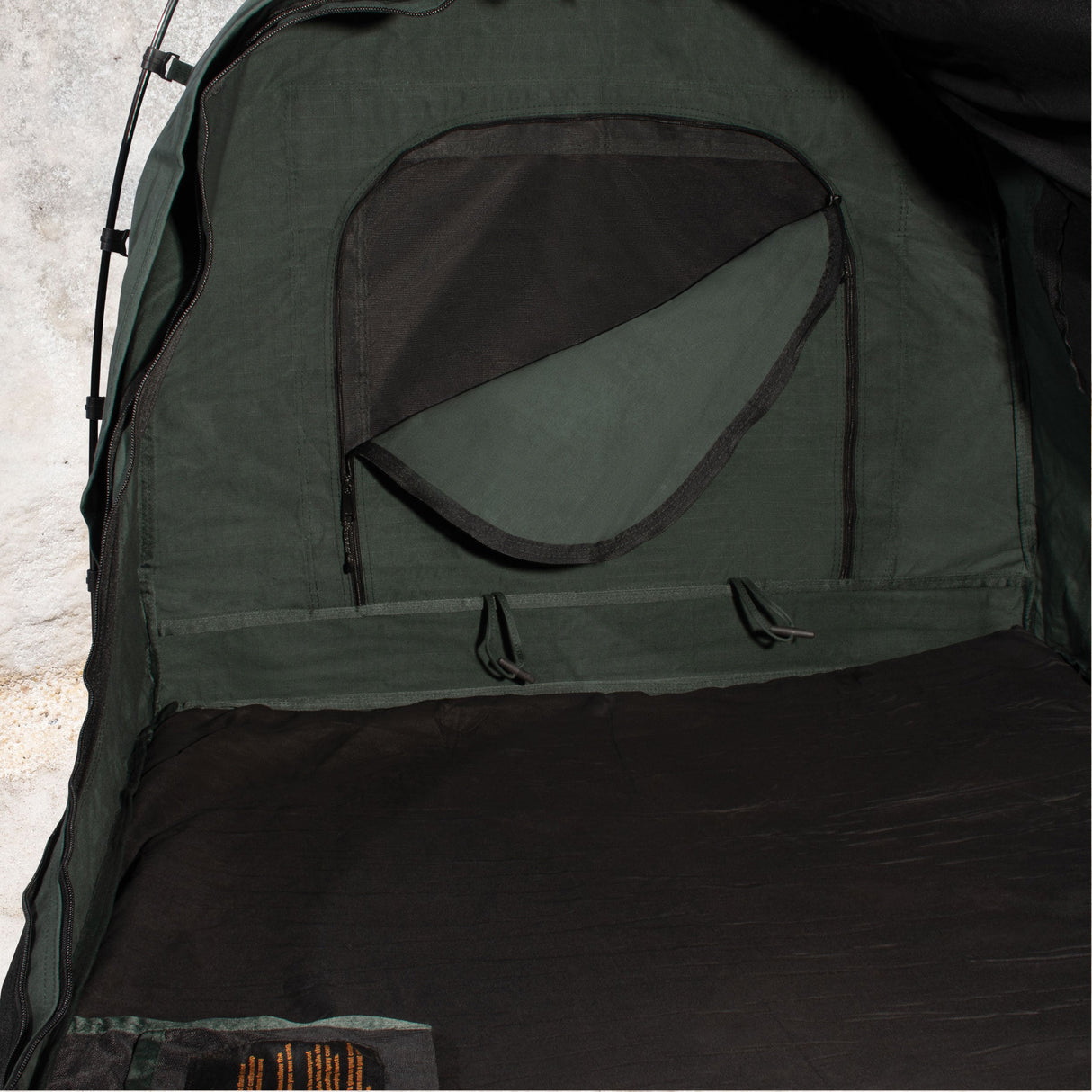 BURKE AND WILLS GRAMPIAN SWAG KING SINGLE PLUS FOREST GREEN