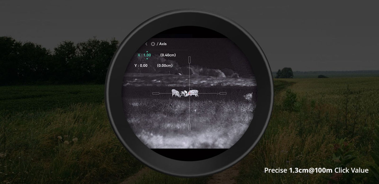 HIKMICRO STELLAR SH35L 3.0 THERMAL IMAGING SCOPE WITH LRF