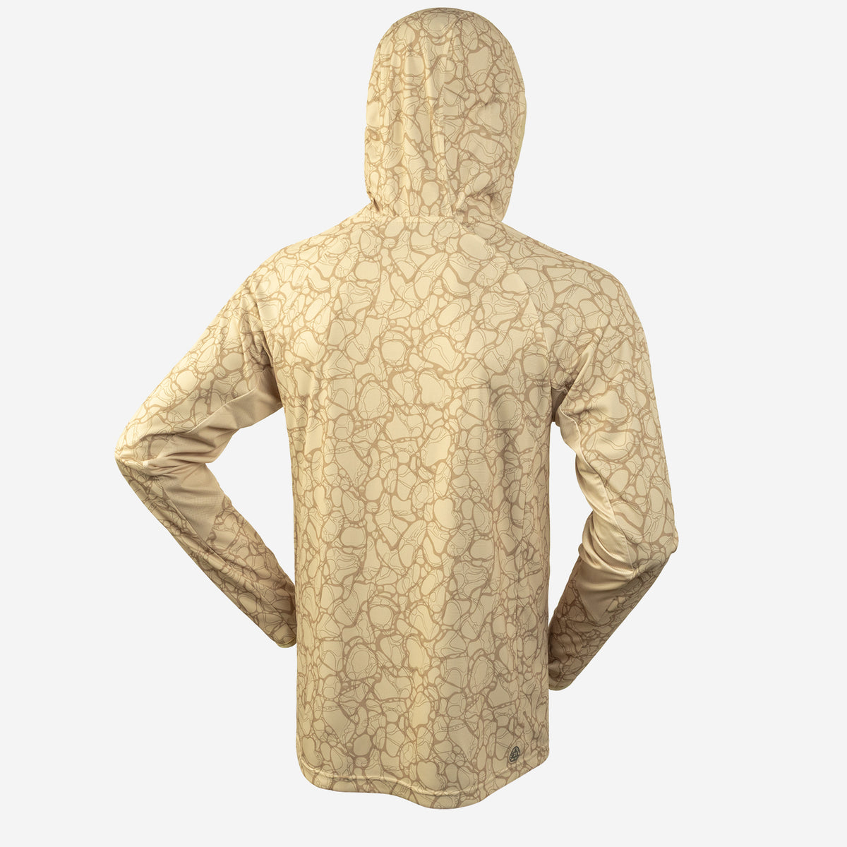 DESOLVE HELIOS PRO HOODED FISHING SHIRT SPECTRAL SAND