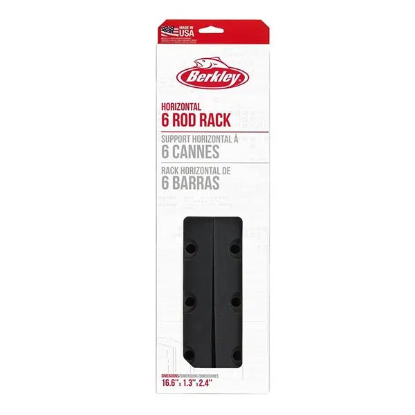 BERKLEY HORIZONTAL 6 ROD RACK