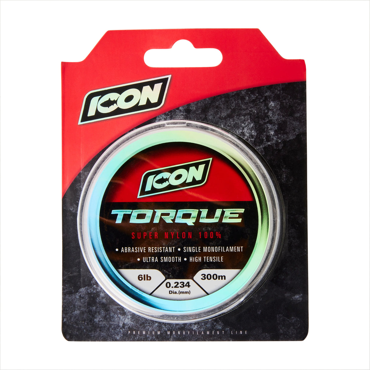 ICON TORQUE MONOFILAMENT 300M FISHING LINE
