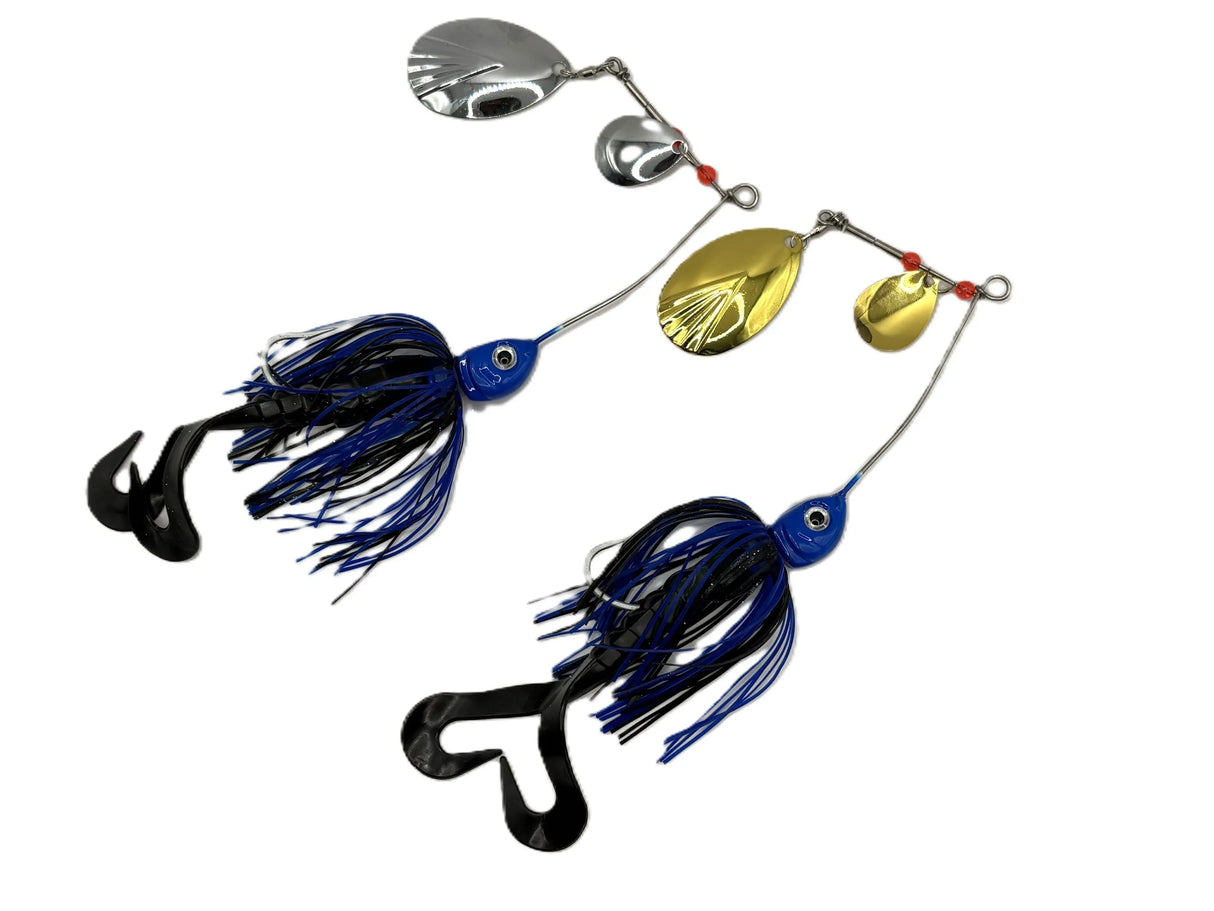 PREDATOR 1/2OZ SPINNERBAIT GOLD BLADES