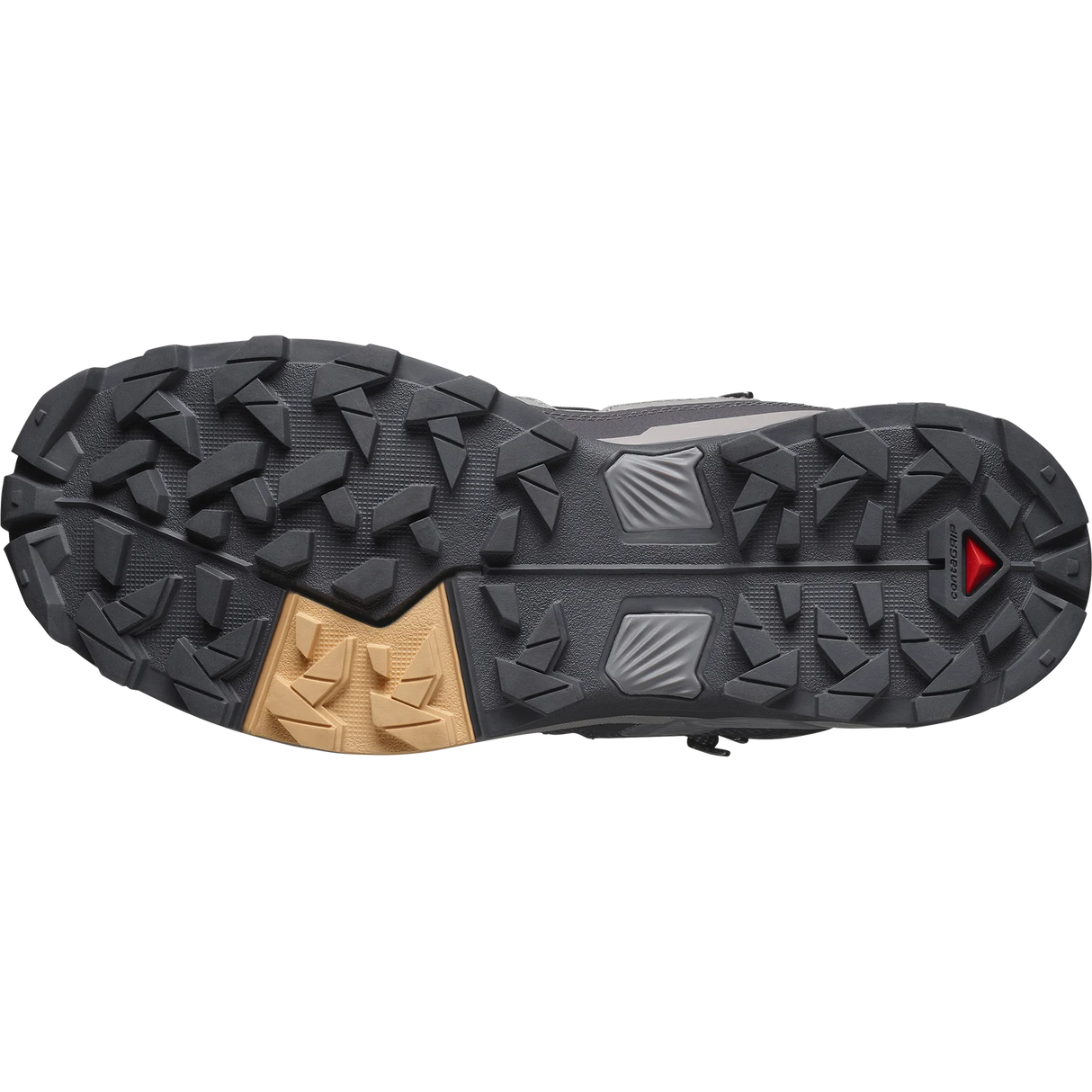 SALOMON WOMEN'S X ULTRA 5 MID GTX HIKING BOOTS NINE IRON/GULL/SOFT CLAY