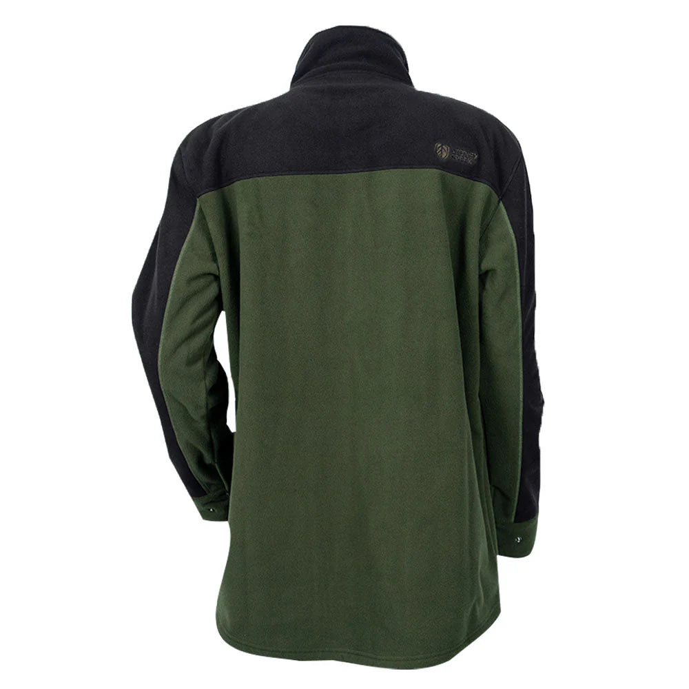 STONEY CREEK M2 QUARTER ZIP TOP BAYLEAF/BLACK