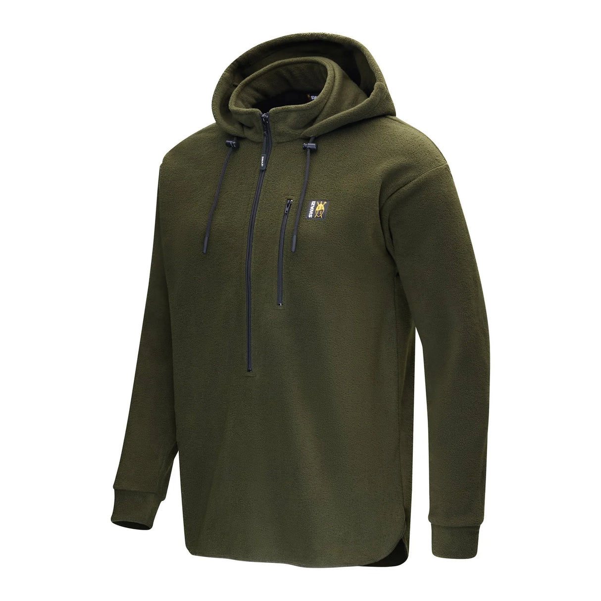 SWAZI THE HOOD FLEECE JUMPER - OLIVE