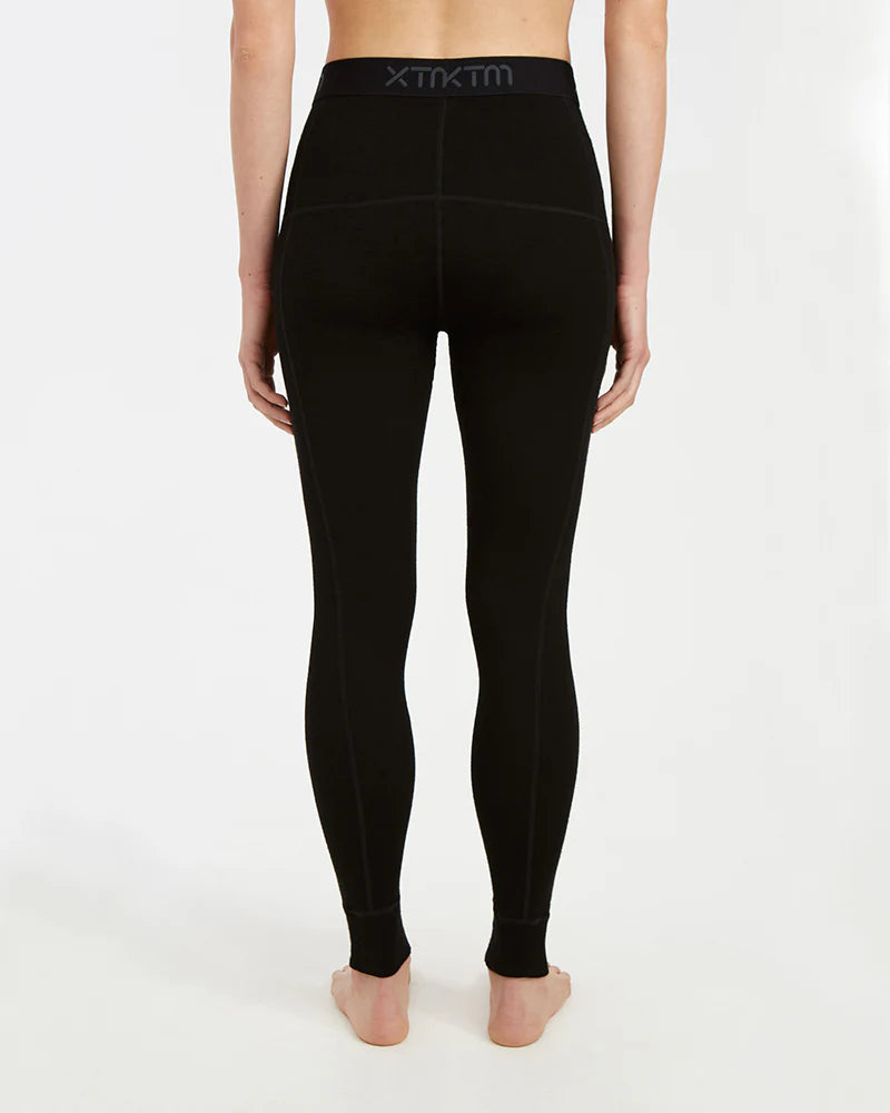 XTM WOMENS MERINO 230 GSM THERMAL PANTS ALPINE 230 BLACK