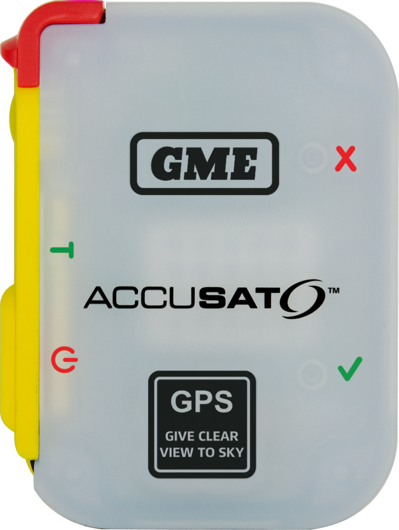 GME ACCUSAT GPS PERSONAL LOCATION BEACON
