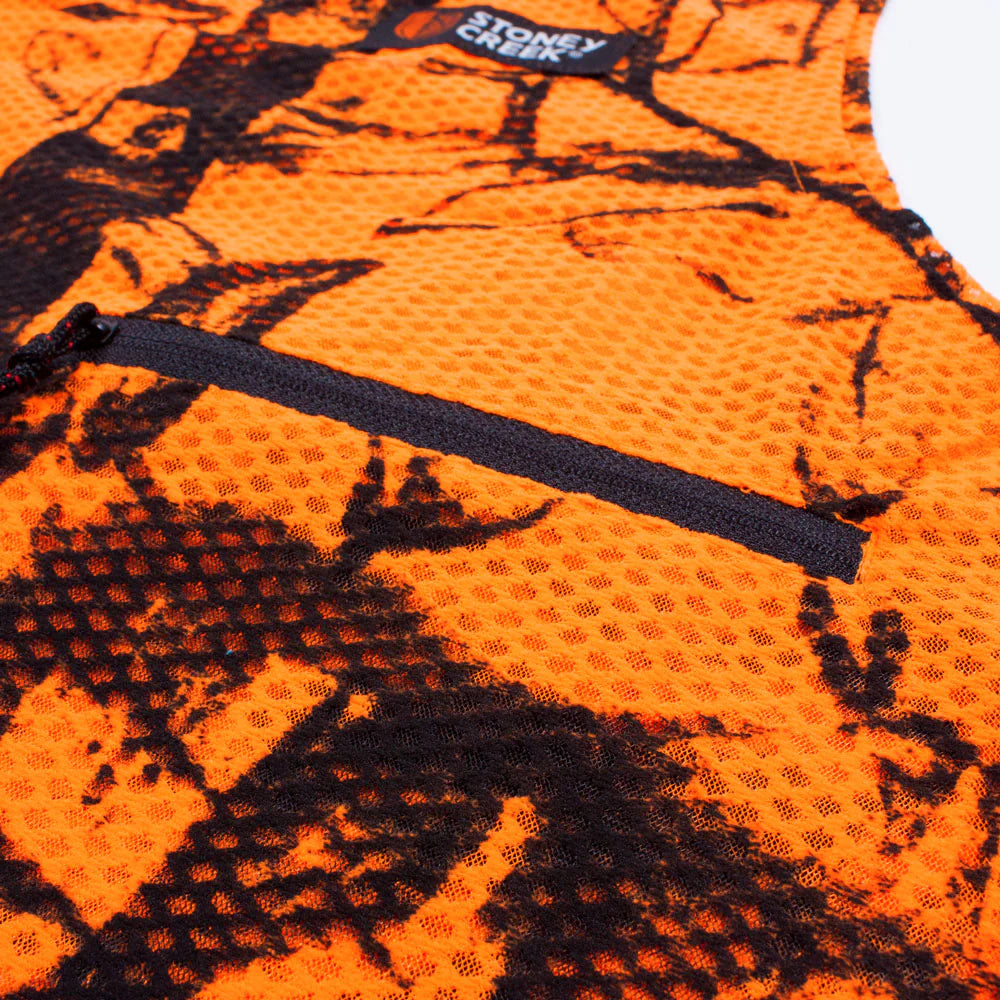 STONEY CREEK MESH VEST BLAZE ORANGE