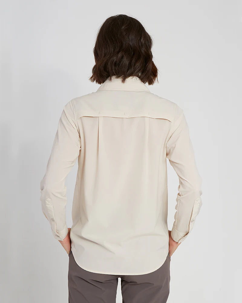 XTM WOMENS CUMBERLAND HIKING LONG SLEEVE STONE