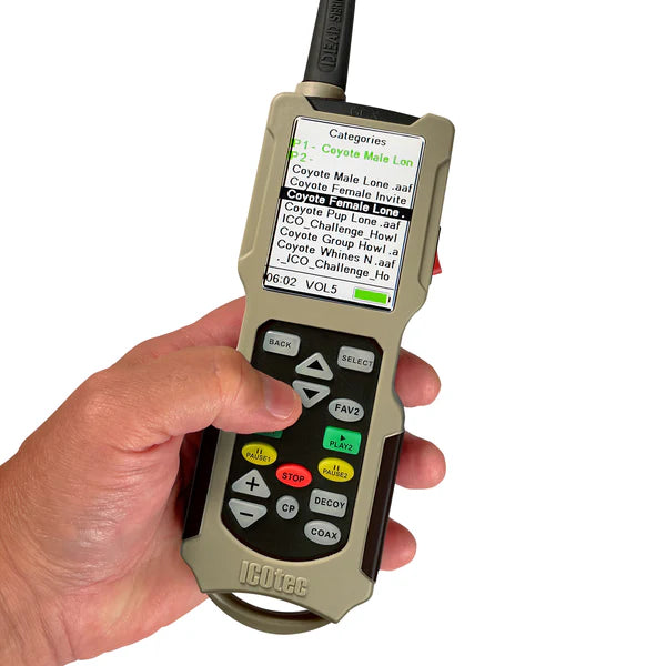 ICOTEC NOMAD+ PLUS PROGRAMMABLE PREDATOR CALL/DECOY COMBO WITH BLUETOOTH