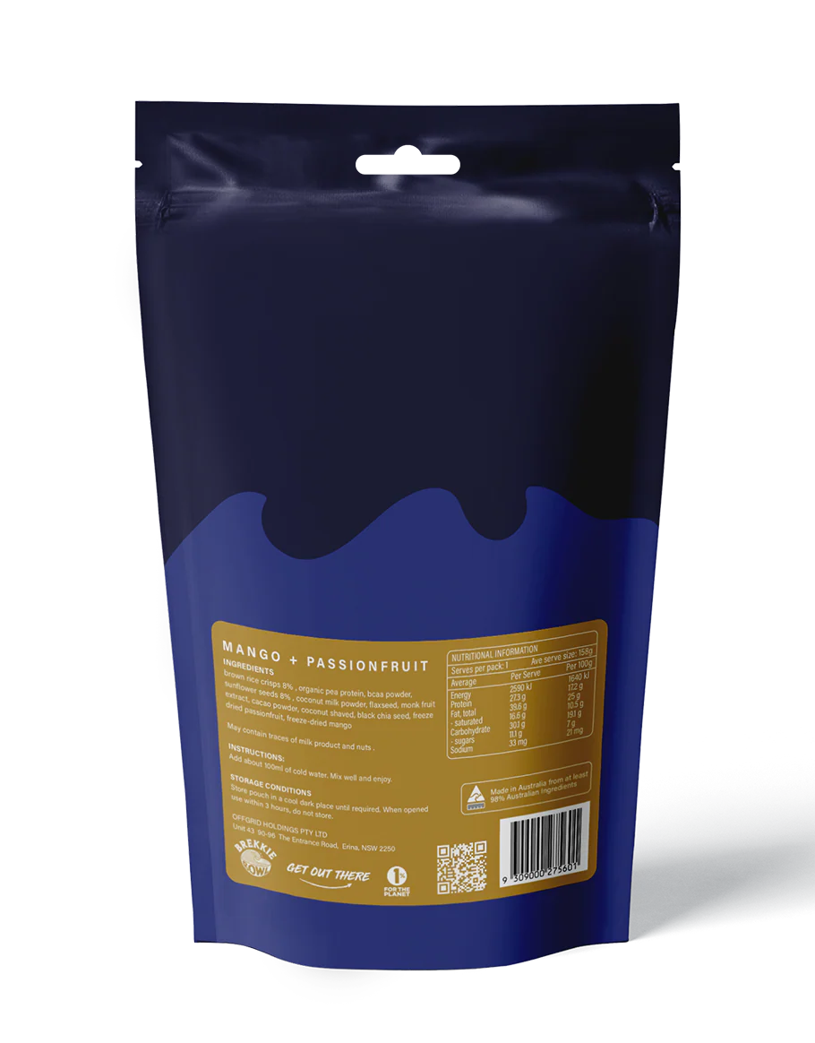 OFFGRID PERFORMANCE SERIES BREAKFAST BOWLS