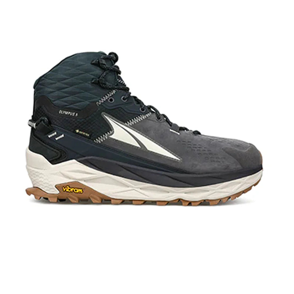 ALTRA OLYMPUS 5 HIKE MID GTX BOOTS MEN'S BLACK/GREY