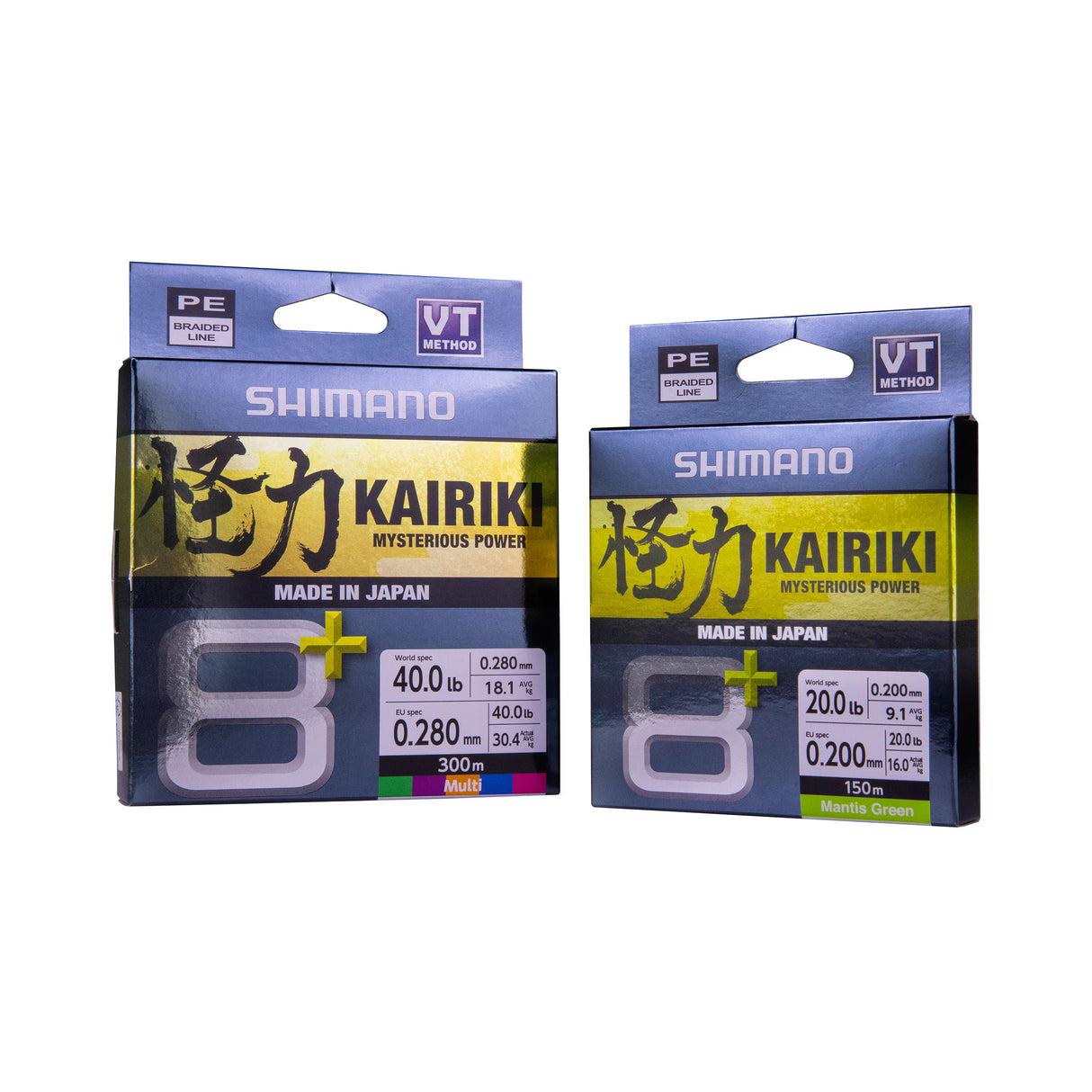 SHIMANO KAIRIKI 8+ MANTIS GREEN BRAID