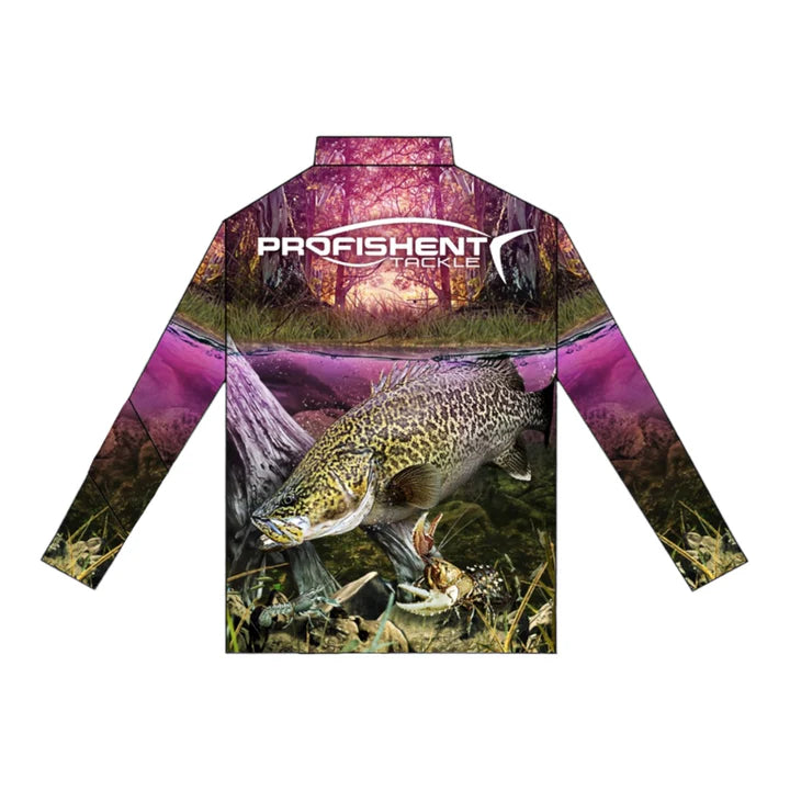 PROFISHENT TACKLE PINK COD, YAB, CRAY FISHING SHIRT