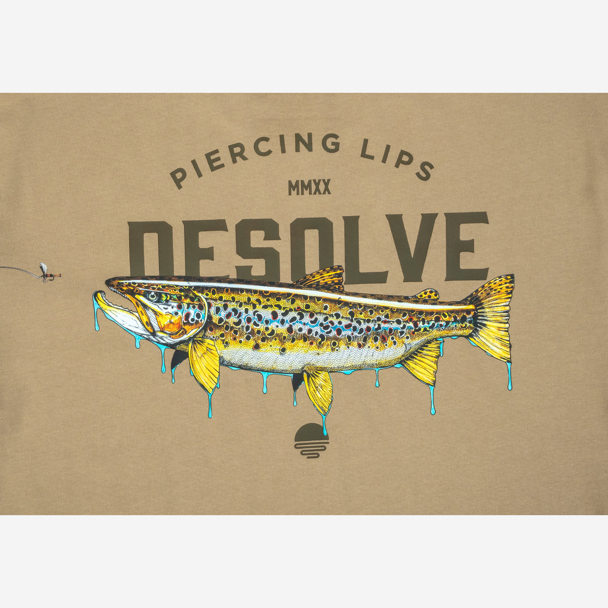 DESOLVE PIERCING LIPS TEE TROUT