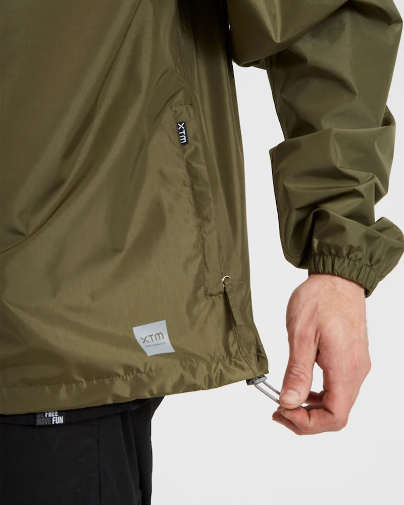 XTM STASH 2L PACKABLE RAIN JACKET