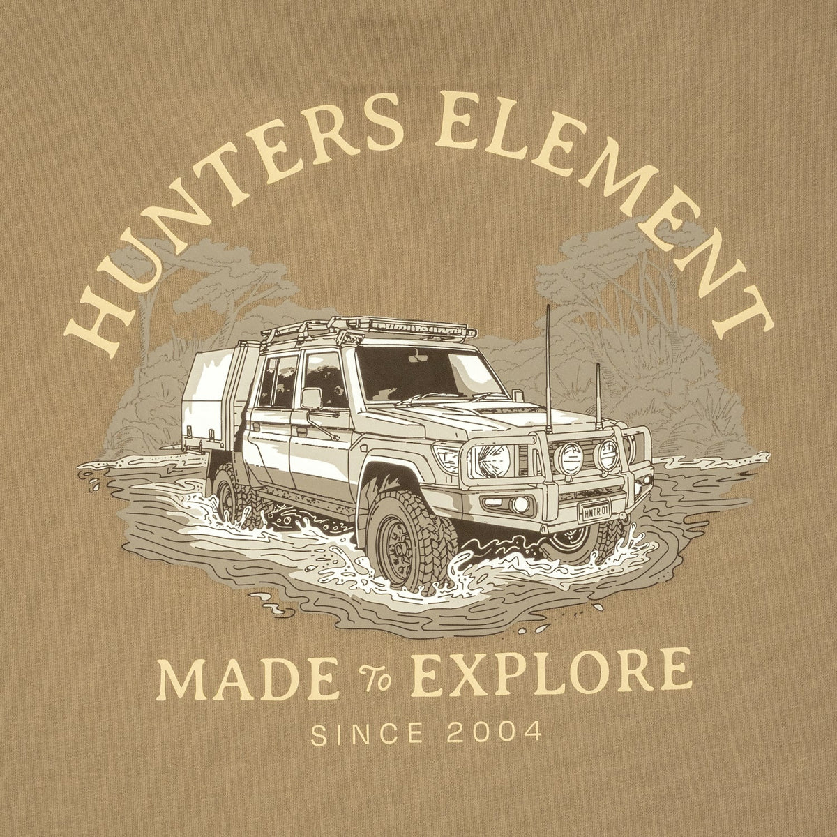 DESOLVE RIVER CRUISER TEE TUSSOCK