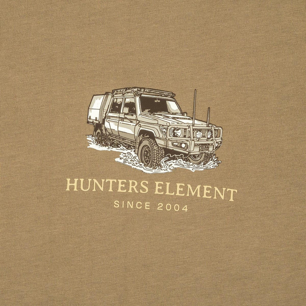 DESOLVE RIVER CRUISER TEE TUSSOCK