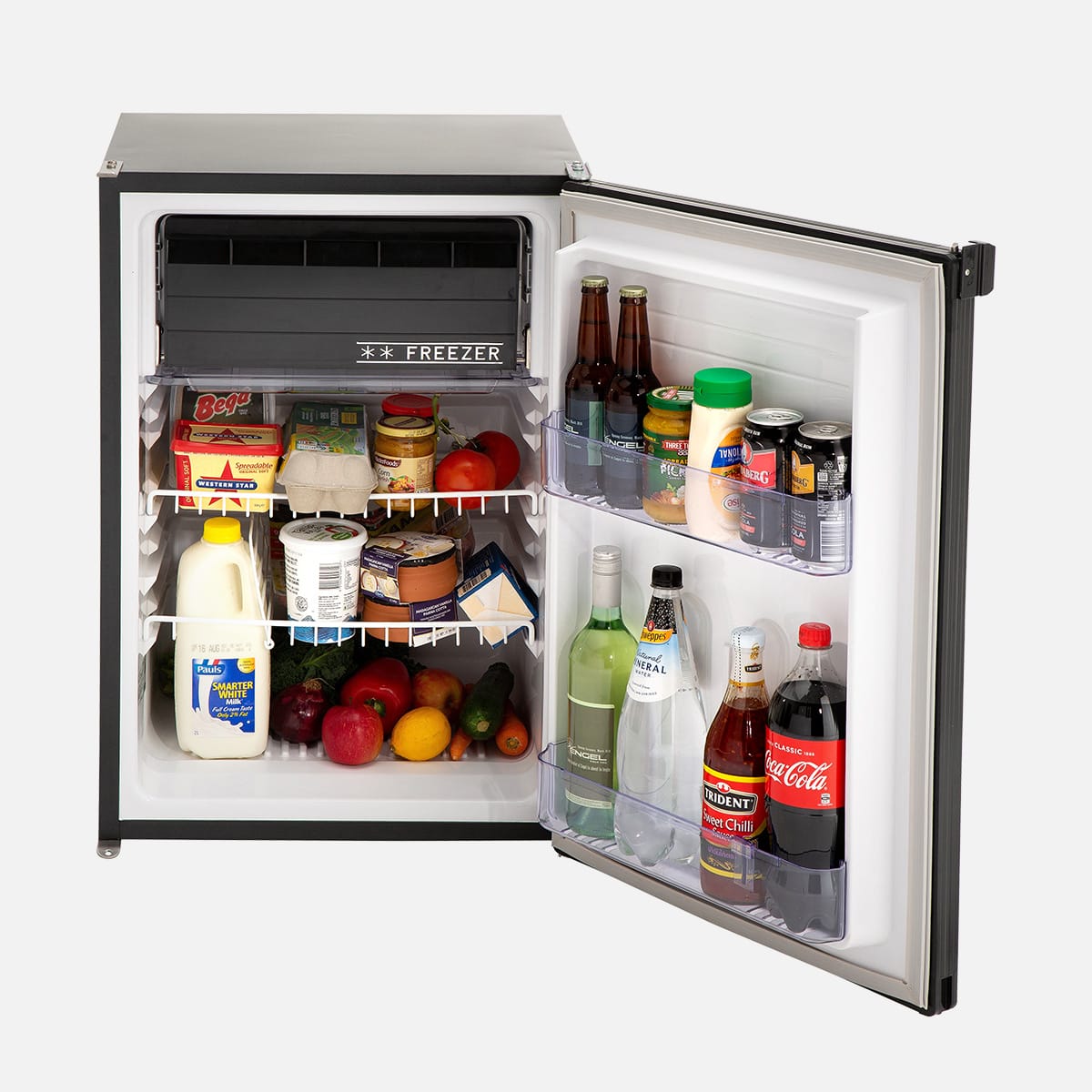 ENGEL UPRIGHT FRIDGE-FREEZER 80 LITRE – AC AND DC ST90F