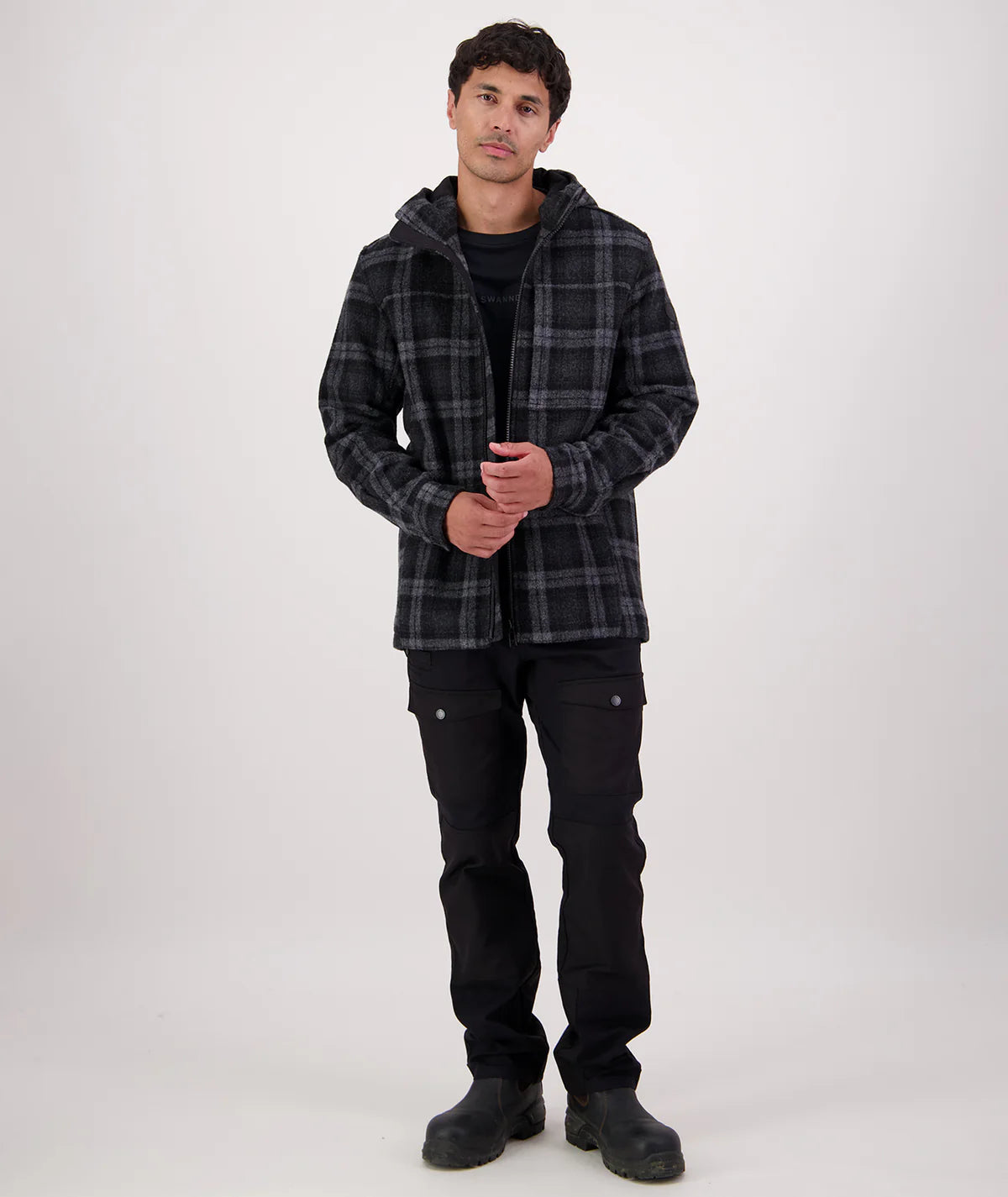 SWANNDRI HUDSON HOODIE EDWARDS CHECK