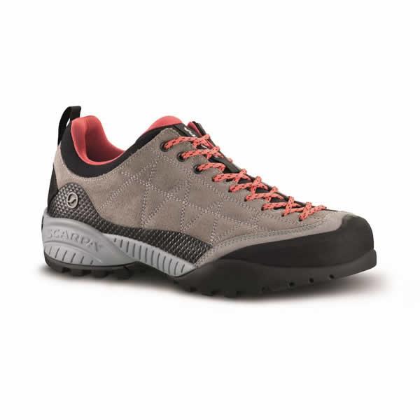 SCARPA ZEN PRO WOMEN'S SHOE TAUPE-CORAL RED