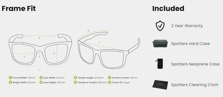 SPOTTERS CRISTO POLARISED SUNGLASSES