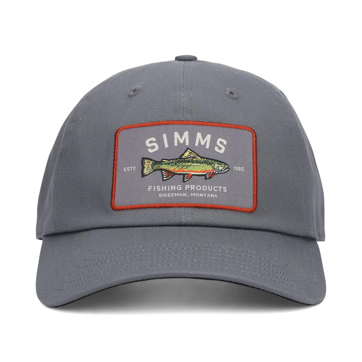 SIMMS SINGLE HAUL CAP- GUNMETAL TROUT