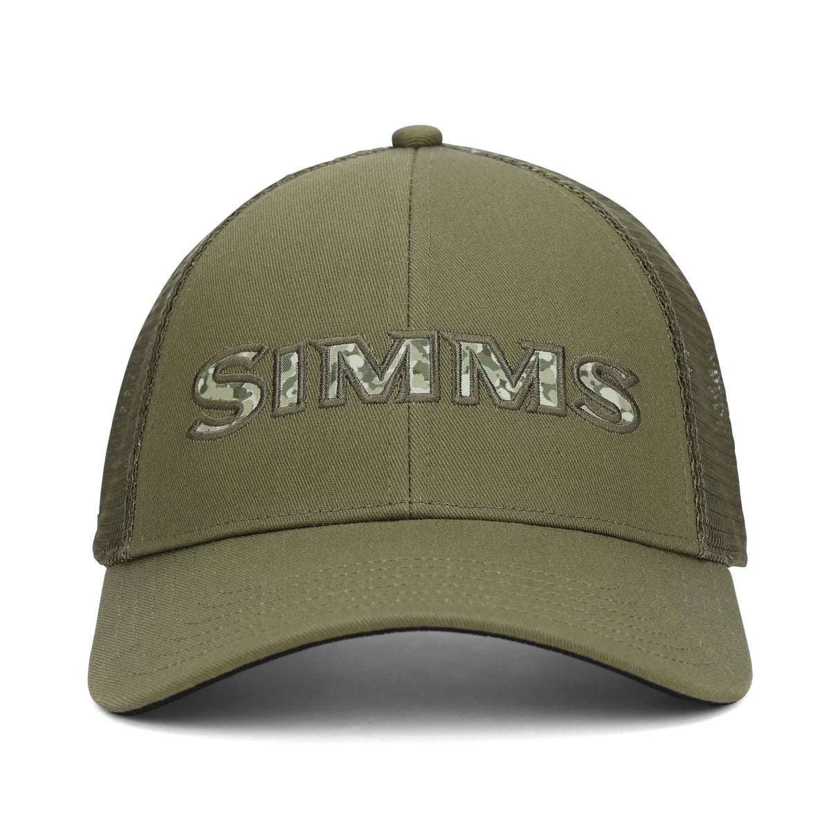 SIMMS SINGLE HAUL TRUCKER BACKEDDY CAMO FILL LODEN