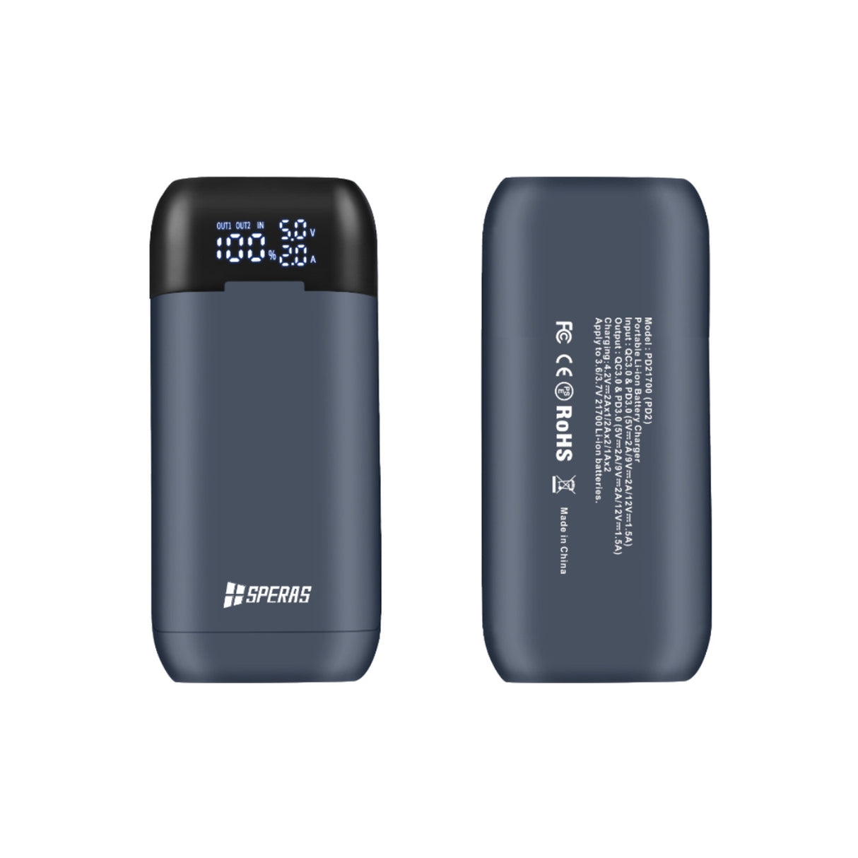 SPERAS BATTERY CHARGER POWER BANK COMBO