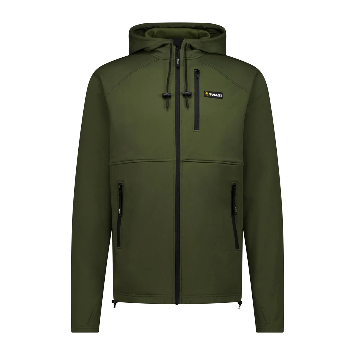 SWAZI STALKER HOODED JACKET - OLIVE