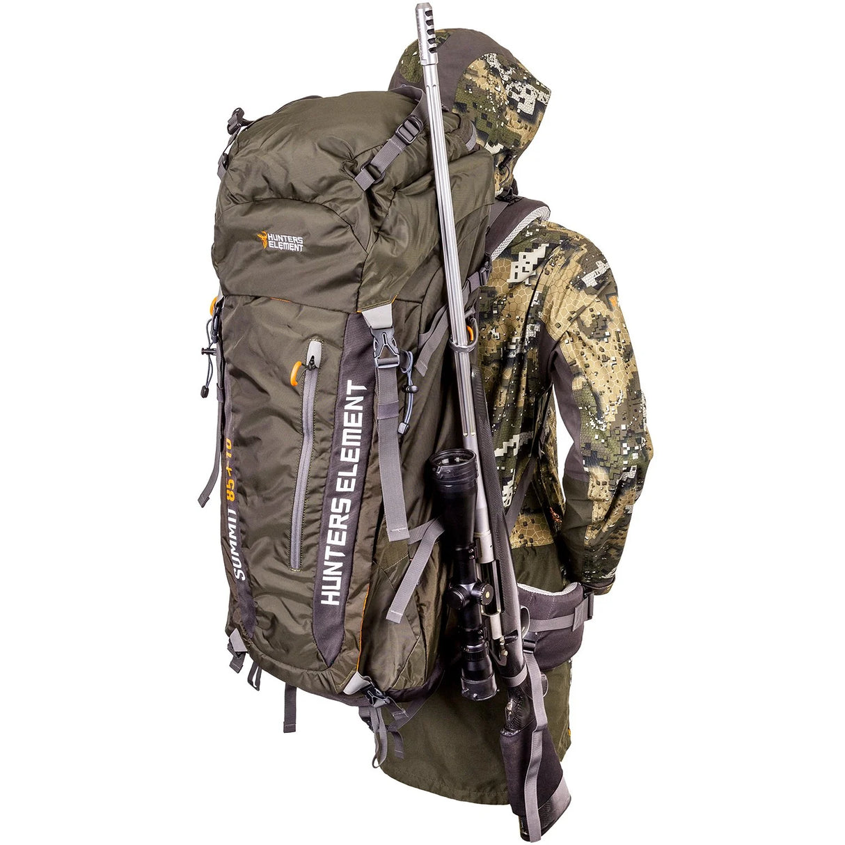 HUNTERS ELEMENT SUMMIT PACK FOREST GREEN 85LT