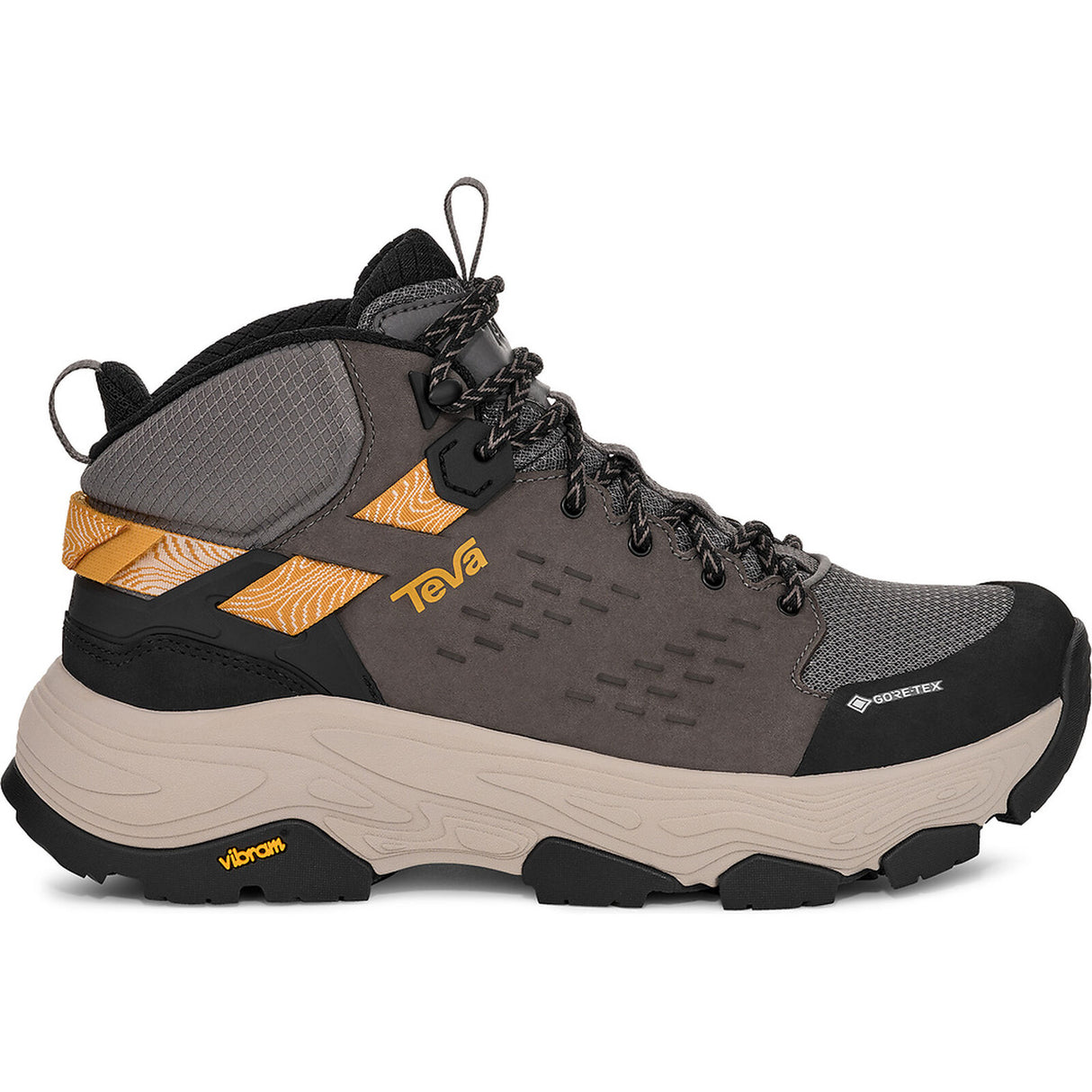 TEVA GRANDVIEW MAX GTX MEN'S HIKING BOOTS CHARCOAL