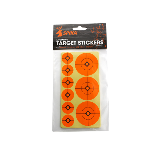 SPIKA 2" AND 1" TARGET STICKERS