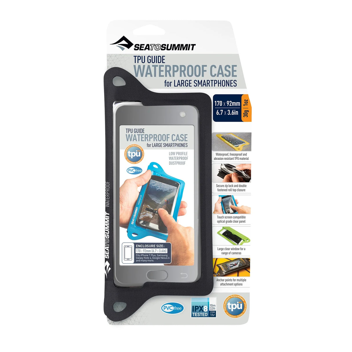 SEA TO SUMMIT TPU GUIDE WATERPROOF PHONE CASE XL