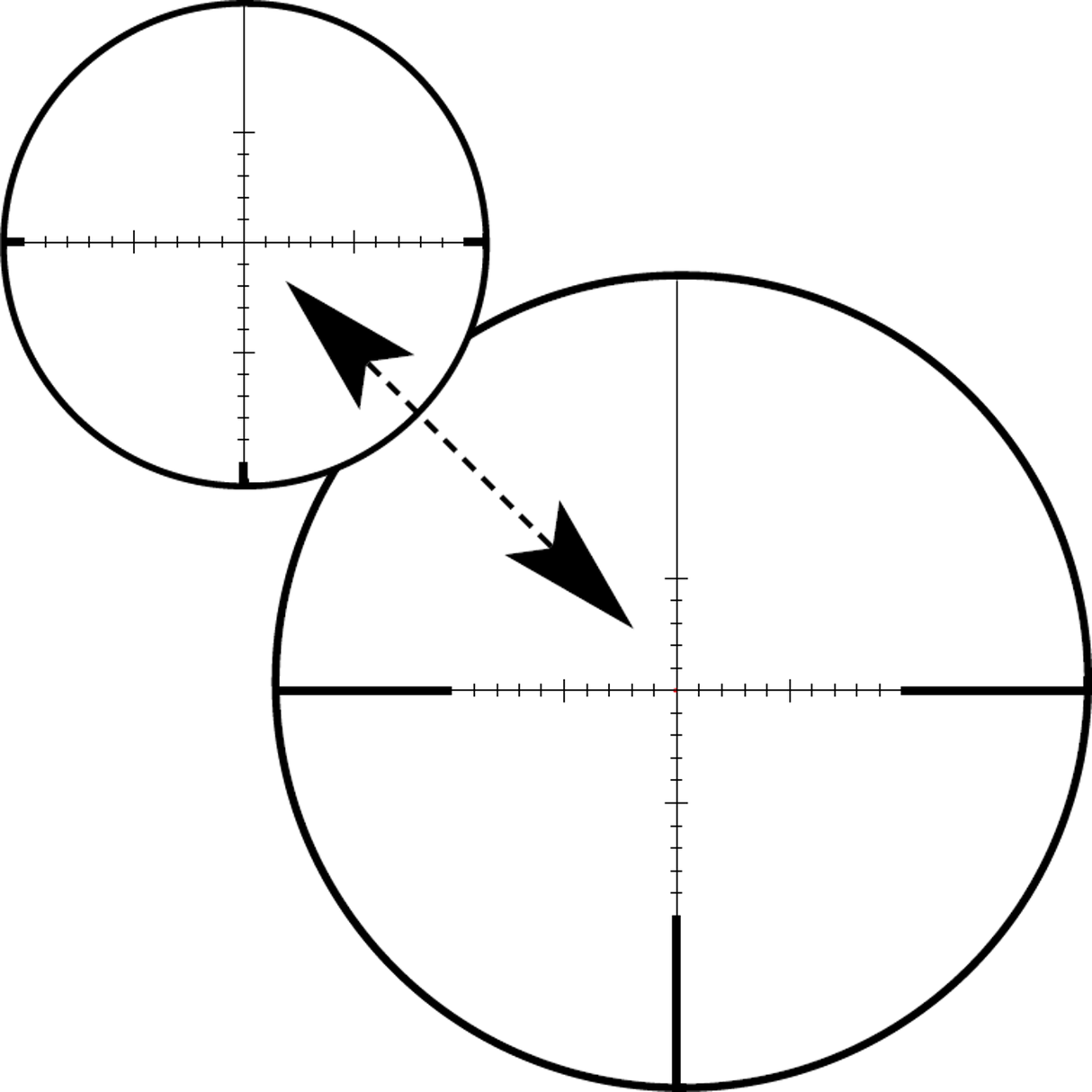 ZEISS CONQUEST V6 3-18X50 RET 6 HUNTING TURRETS