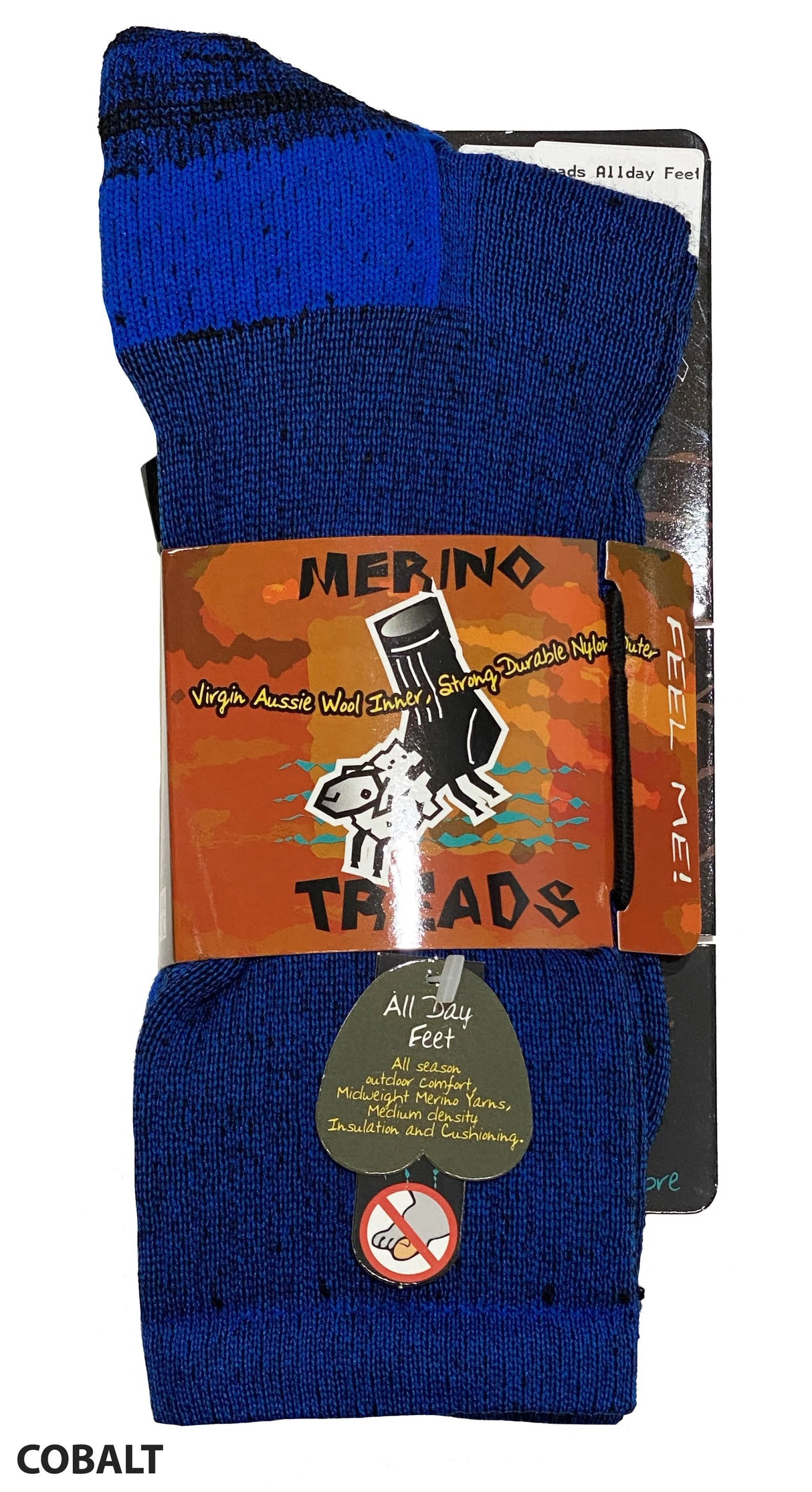 MERINO TREADS SOCKS ALLDAY FEET