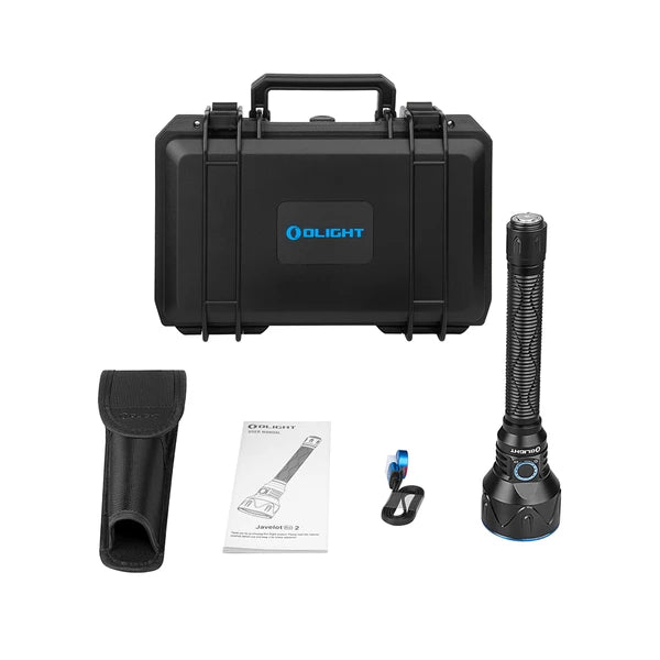 OLIGHT JAVELOT 2 PRO DUAL-BUTTON LONG DISTANCE TACTICAL TORCH BLACK
